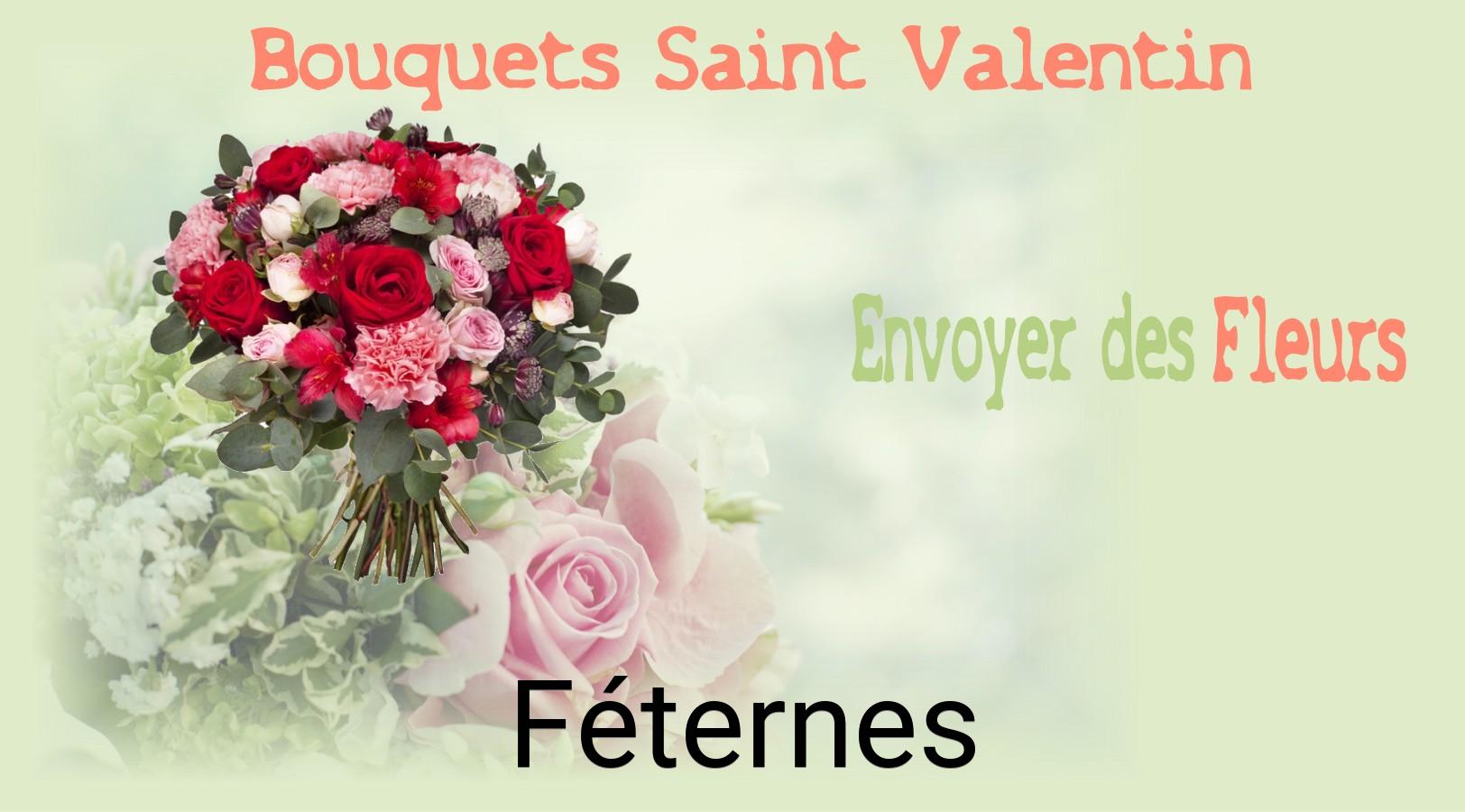Roses de Saint-Valentin livrées à Féternes
